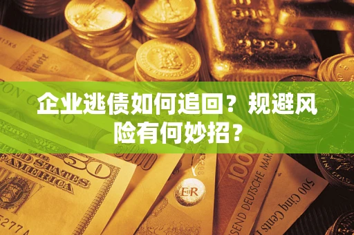 武汉企业逃债如何追回？规避风险有何妙招？