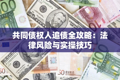 武汉共同债权人追债全攻略：法律风险与实操技巧