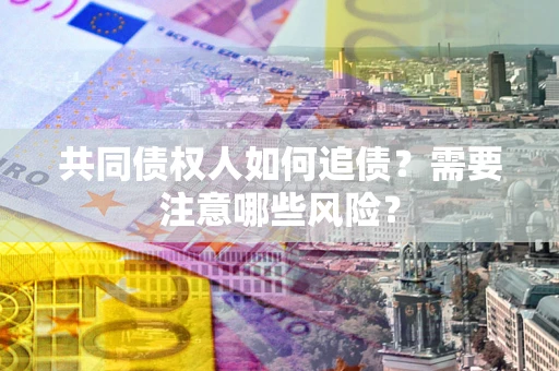 武汉共同债权人如何追债？需要注意哪些风险？
