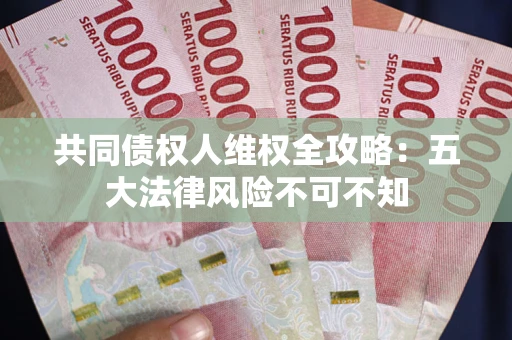 武汉共同债权人维权全攻略：五大法律风险不可不知