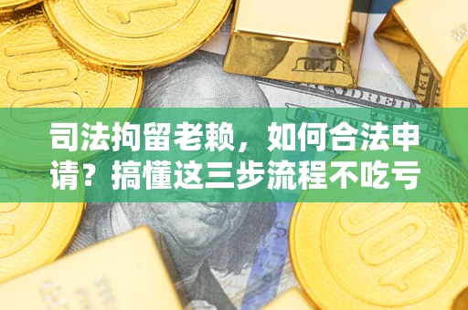 武汉司法拘留老赖，如何合法申请？搞懂这三步流程不吃亏！