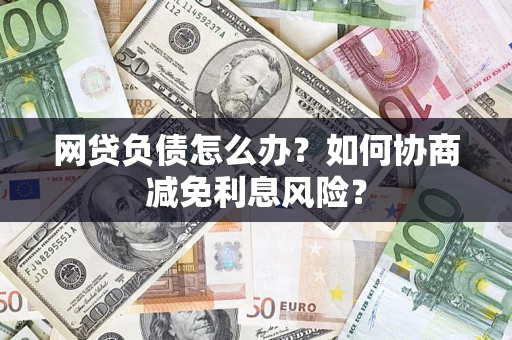 武汉网贷负债怎么办？如何协商减免利息风险？