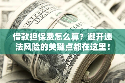 武汉借款担保费怎么算？避开违法风险的关键点都在这里！