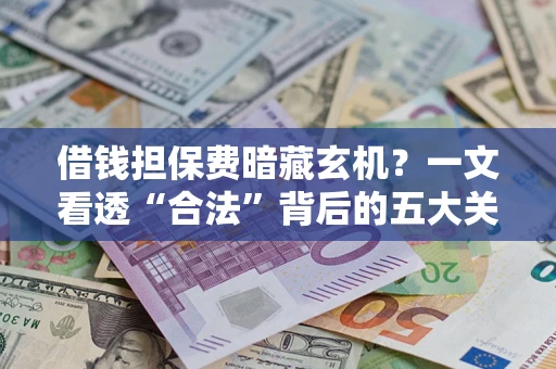 武汉借钱担保费暗藏玄机？一文看透“合法”背后的五大关键陷阱
