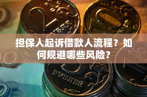 武汉担保人起诉借款人流程？如何规避哪些风险？