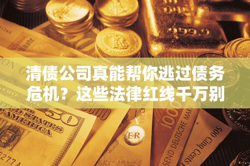 武汉清债公司真能帮你逃过债务危机？这些法律红线千万别踩