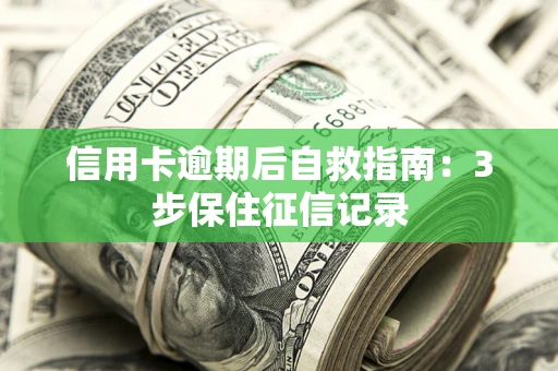 武汉信用卡逾期后自救指南：3步保住征信记录