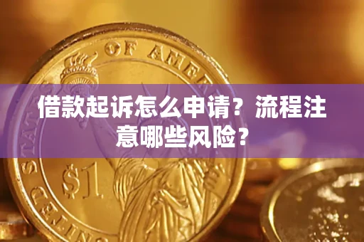 武汉借款起诉怎么申请？流程注意哪些风险？