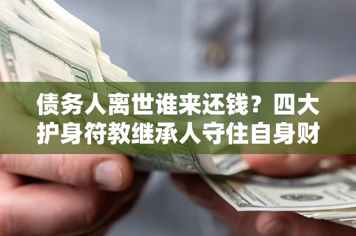 武汉债务人离世谁来还钱？四大护身符教继承人守住自身财产