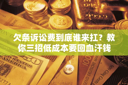 武汉欠条诉讼费到底谁来扛？教你三招低成本要回血汗钱